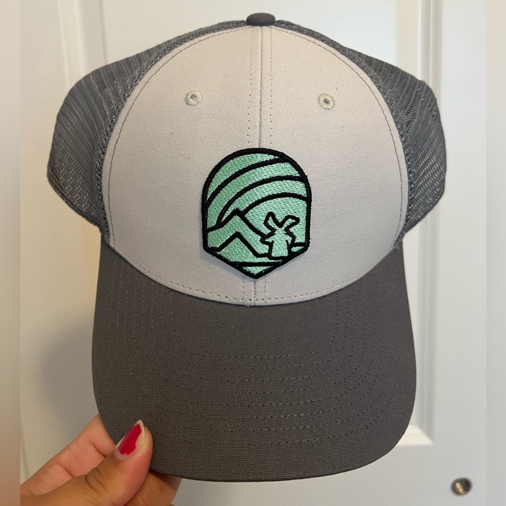 COPY - Gray/Mint Green Dutch Bros Hat